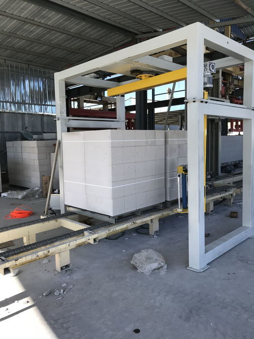 摇臂式缠绕包装机 加气砖建材类产品包装与销售的高效利器